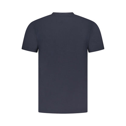 Cavalli Class Blue Cotton Men T-Shirt