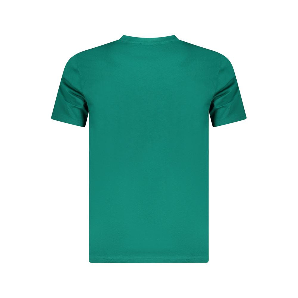 Cavalli Class Green Cotton T-Shirt
