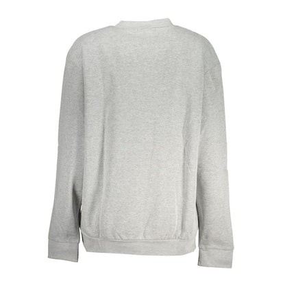 Cavalli Class Grigio Polyester Woman Sweatshirt