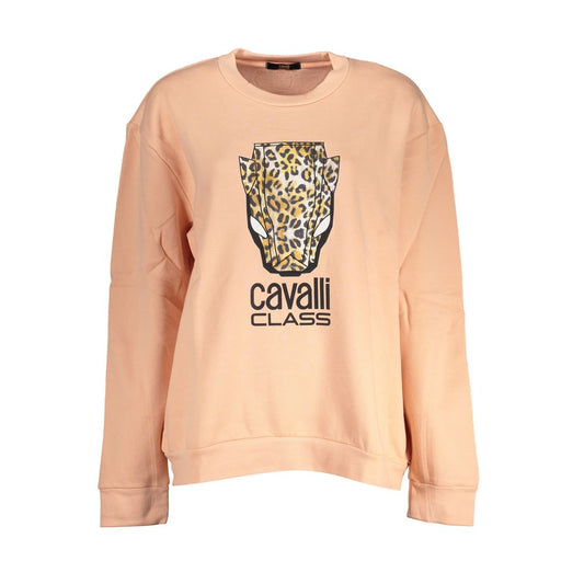 Cavalli Class Rosa Polyester Women Sweatshirt