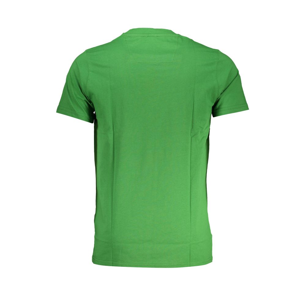 Cavalli Class Verde Cotton Men T-Shirt