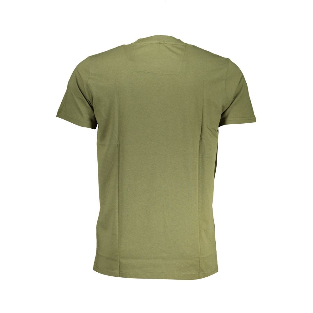 Cavalli Class Verde Cotton Men T-Shirt