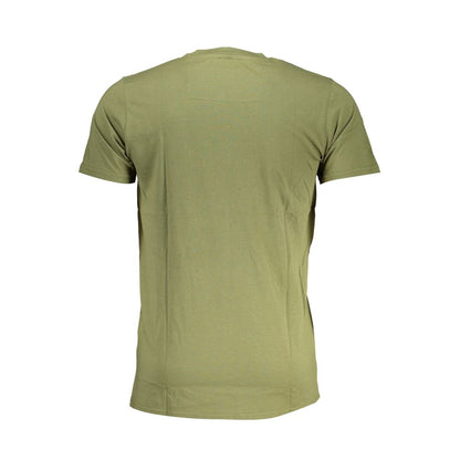 Cavalli Class Verde Cotton Men T-Shirt