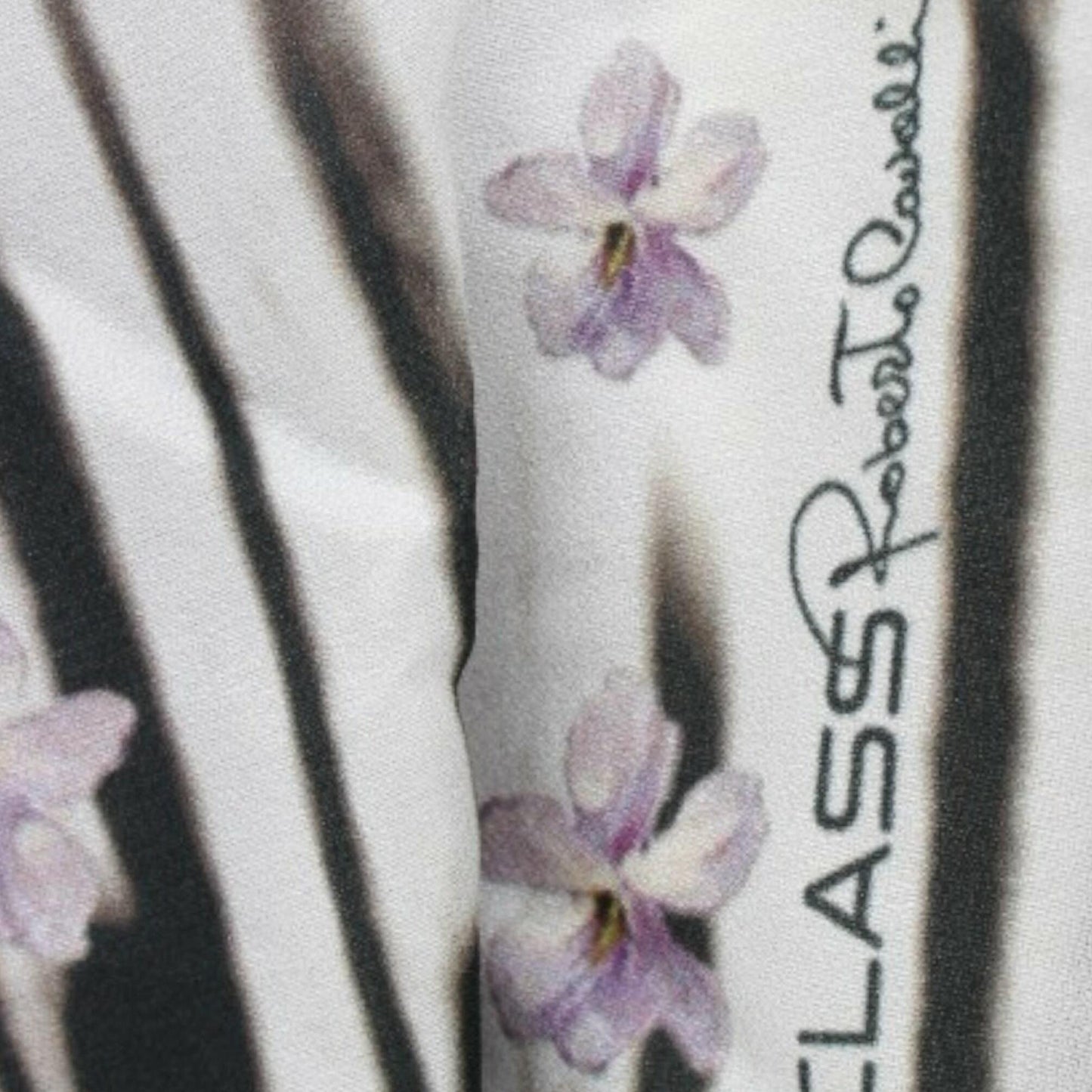 Cavalli Purple longsleeved dress