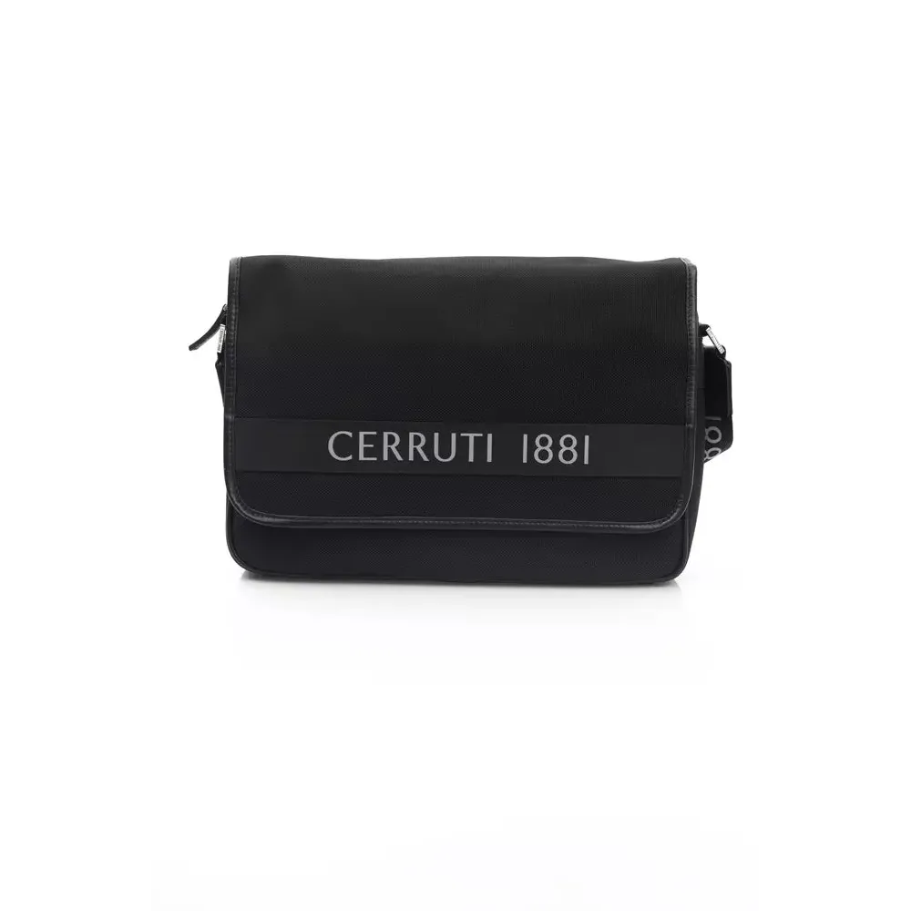 Cerruti 1881 Black Nylon Women Crossbody Bag