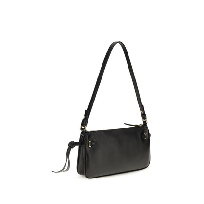 Chloé Black Calf Leather Bos Taurus Shoulder Bag