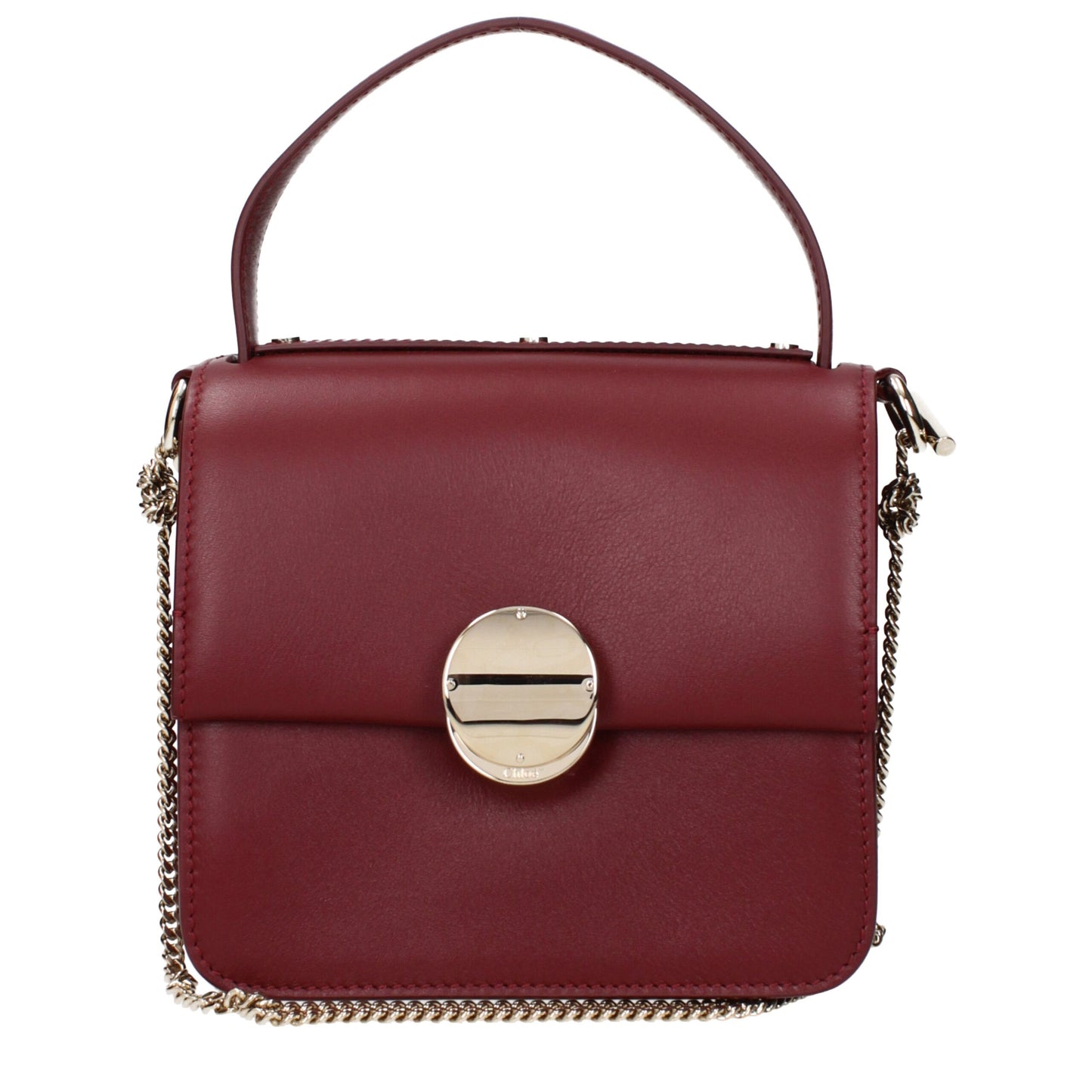 Chloé Red Leather Handbags