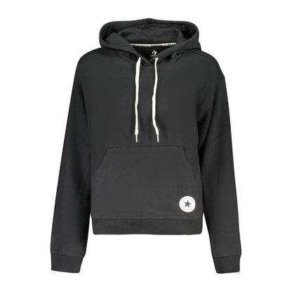 Converse Black Cotton Women's Sweatshirt