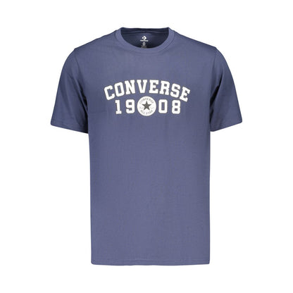 Converse Blue Cotton Men's T-Shirt