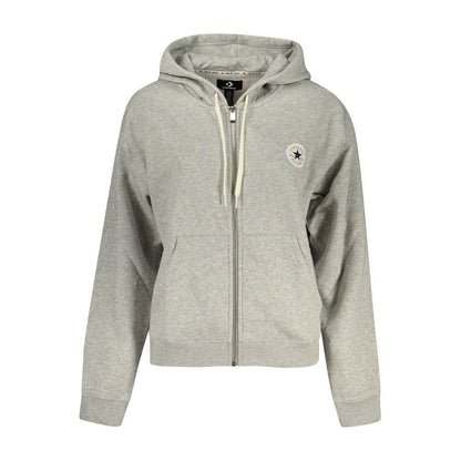 Converse Gray Cotton Sweatshirt