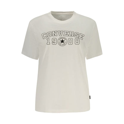 Converse White Cotton T-Shirt
