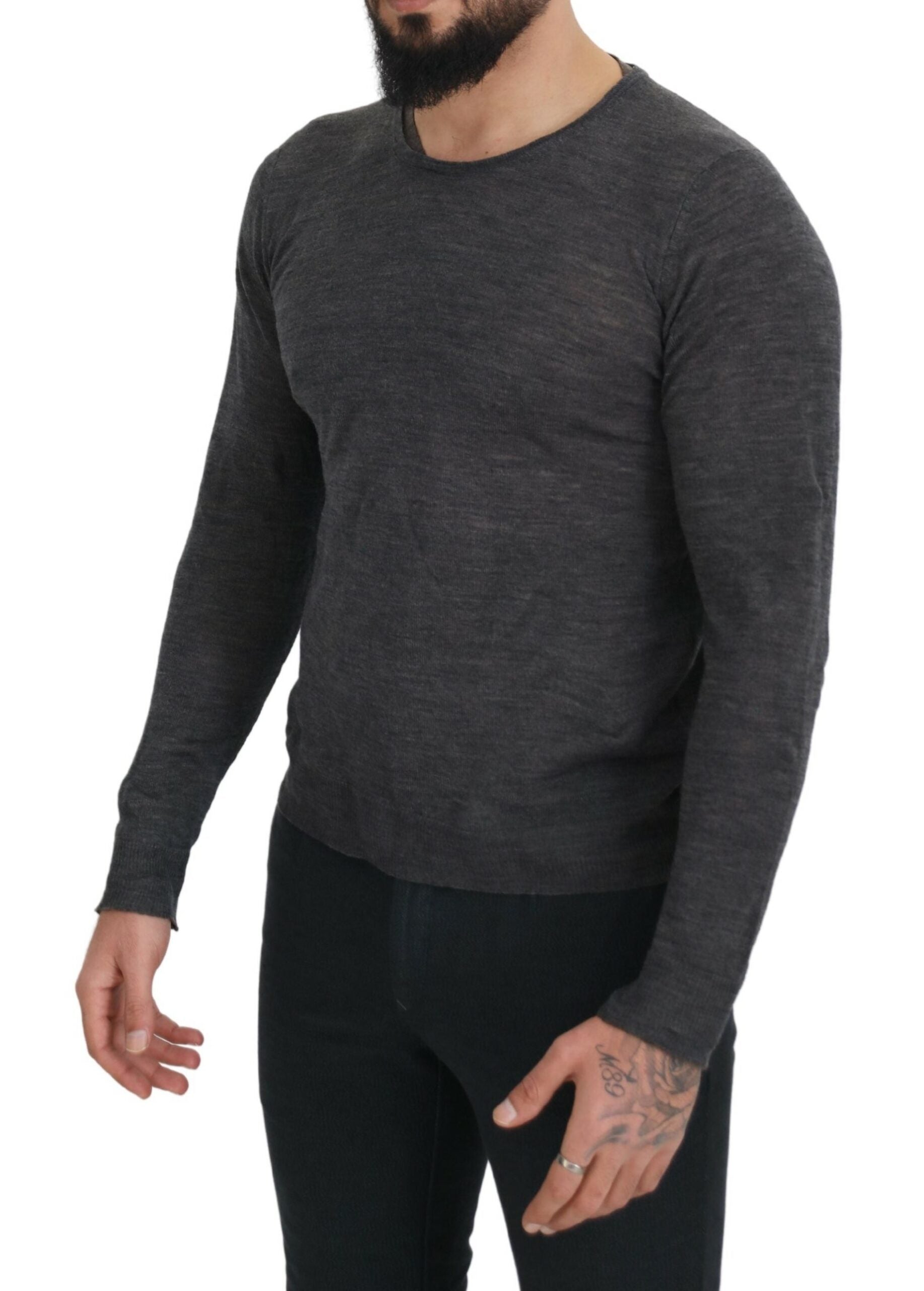 Costume National Grå Sweater-Modeoutlet