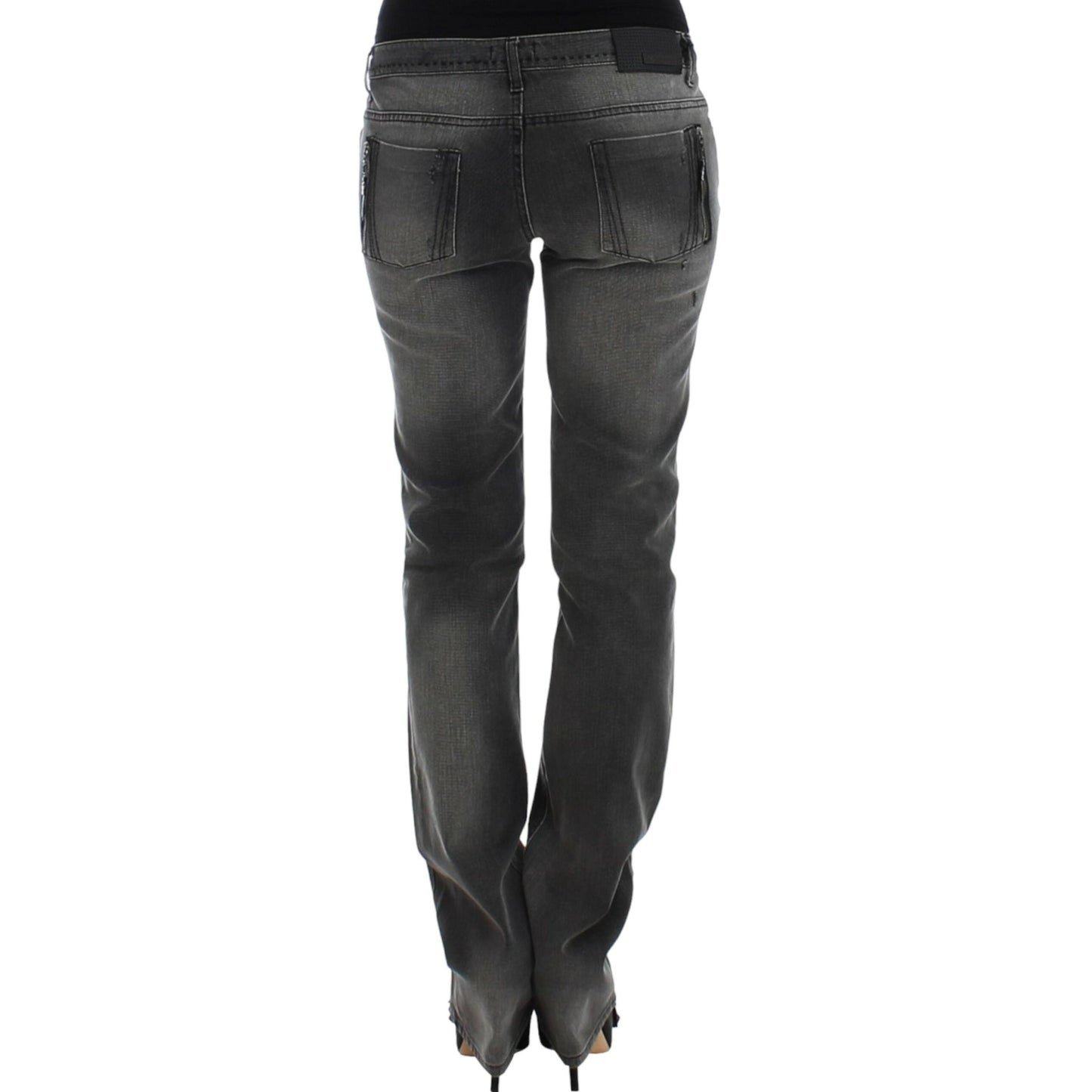 Costume National Gray straight leg jeans