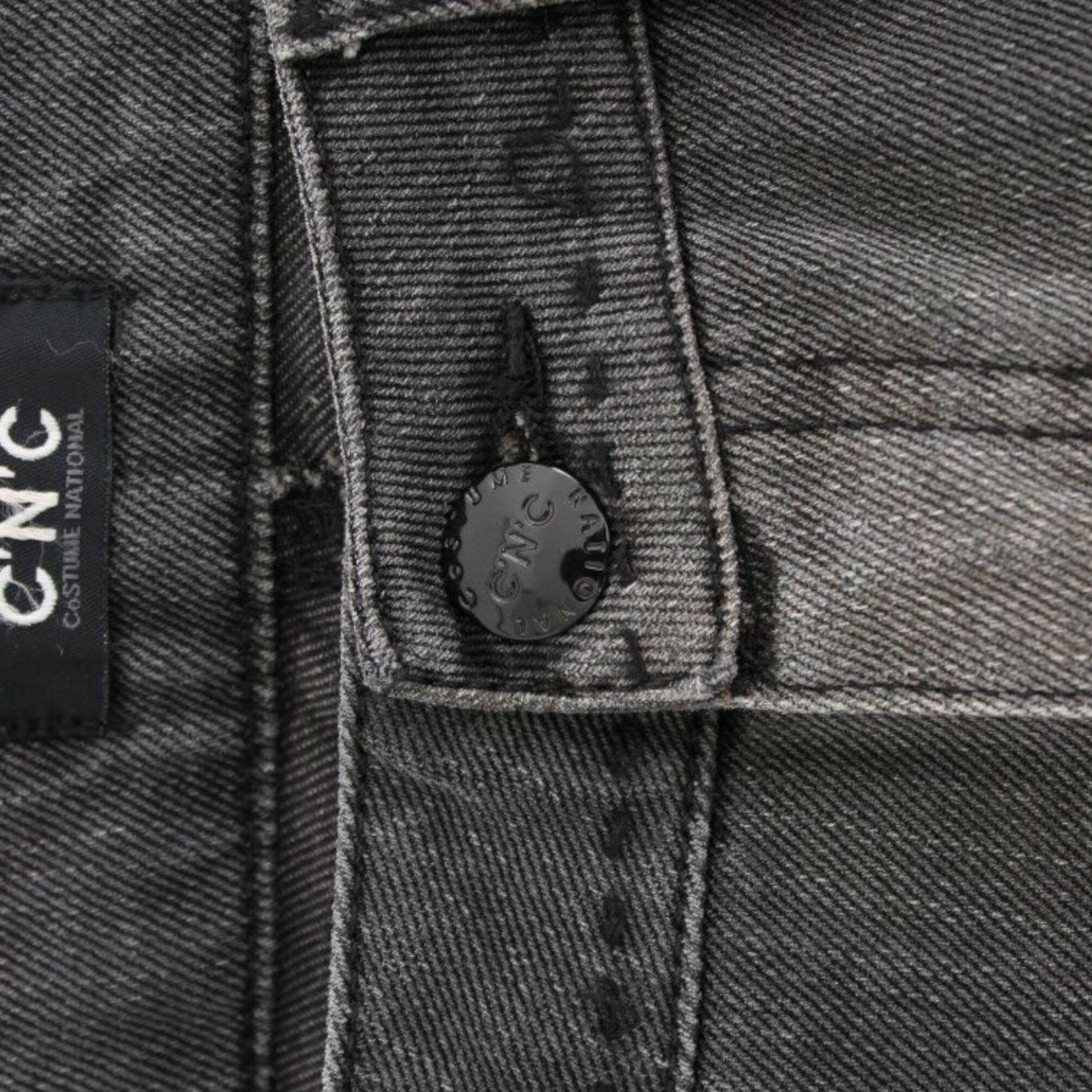 Costume National Gray straight leg jeans