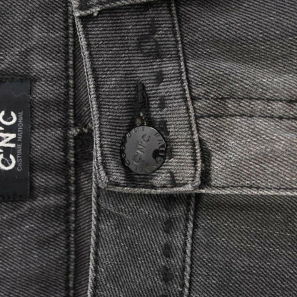 Costume National Gray straight leg jeans