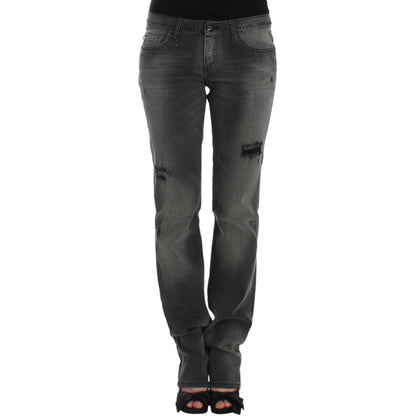 Costume National Gray straight leg jeans