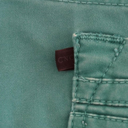 Costume National Green straight leg jeans