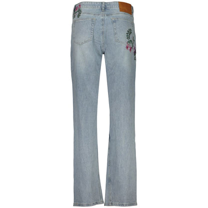 Desigual Azzurro Cotton Women's Jeans