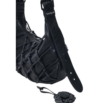 Desigual Black Cotton Handbag
