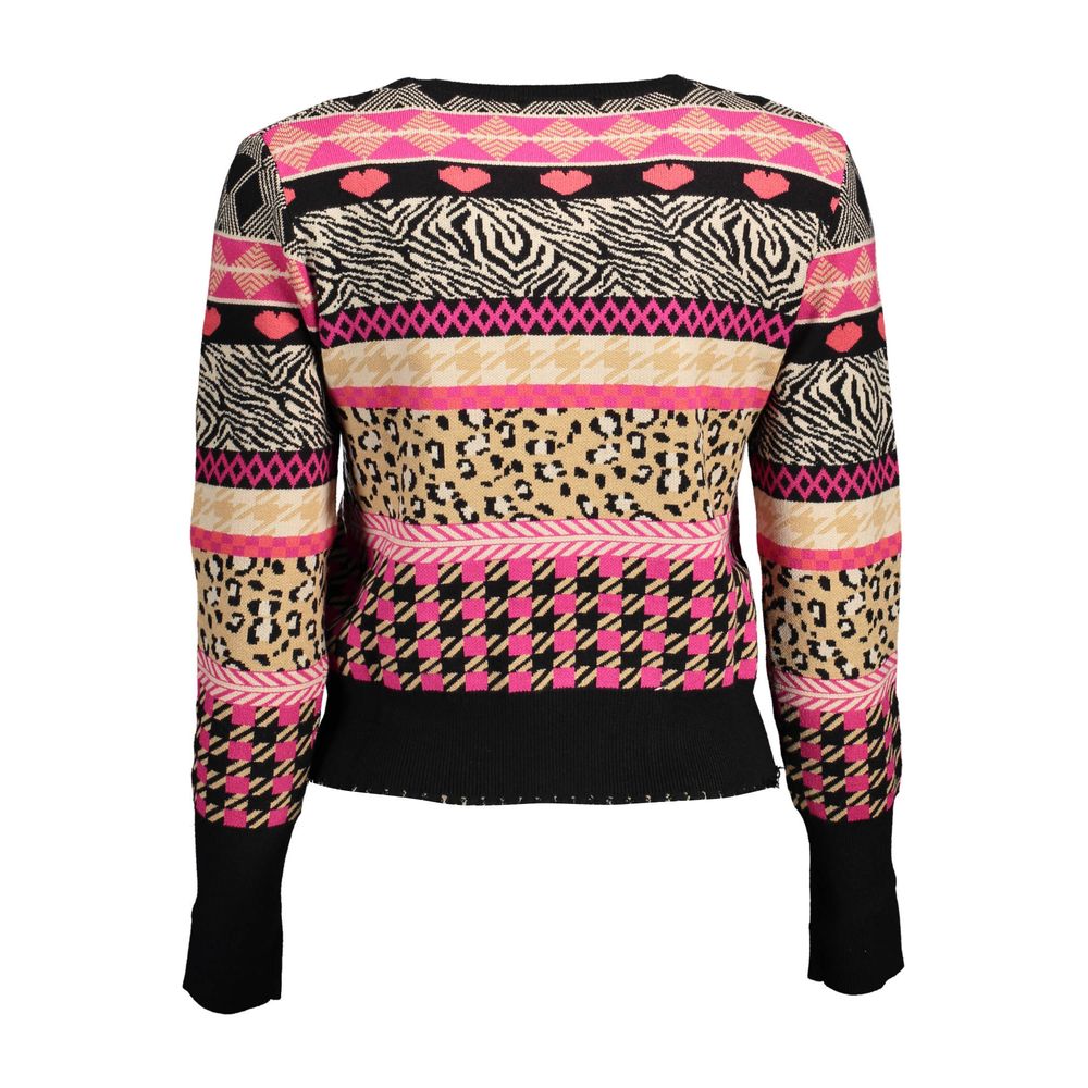 Desigual Black Polyester Sweater