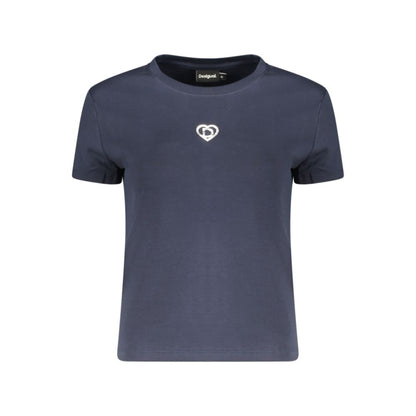 Desigual Blue Cotton Women's T-Shirt