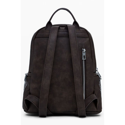 Desigual Brown Polyethylene Backpack