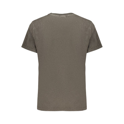 Desigual Gray Cotton T-Shirt