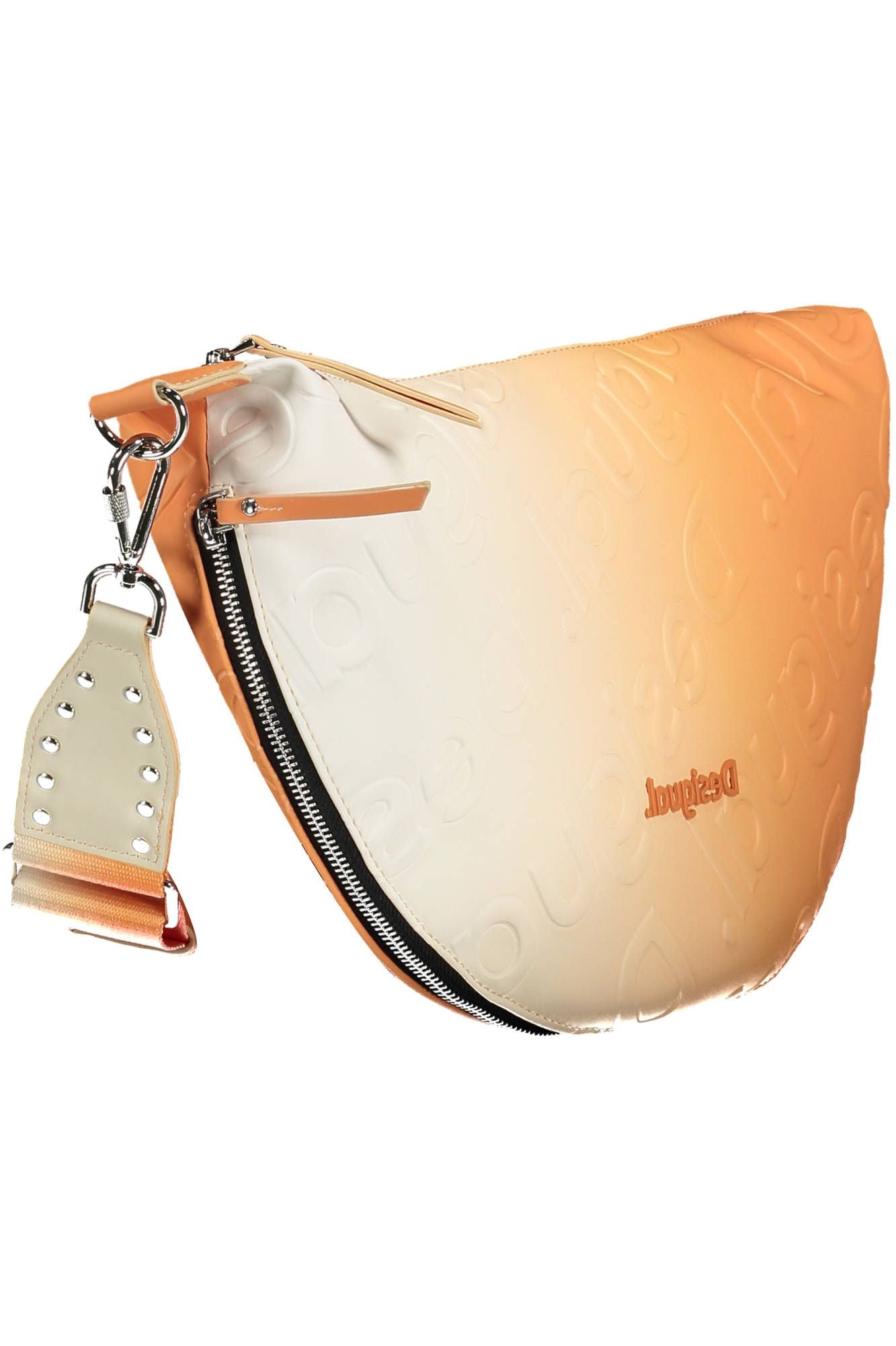 Desigual Vibrant Orange Expandable Håndtaske-Modeoutlet