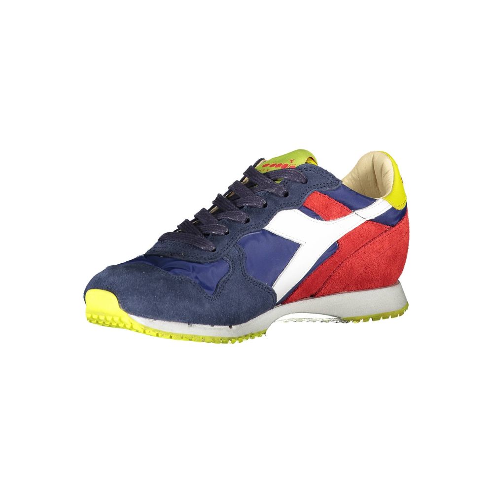 Diadora Blue Fabric Sneakers