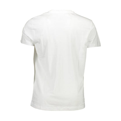 Diesel Bianco Polyurethane Women T-shirt