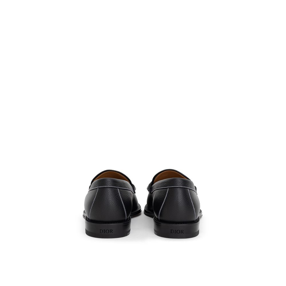 Dior Black Leather Loafer-Modeoutlet