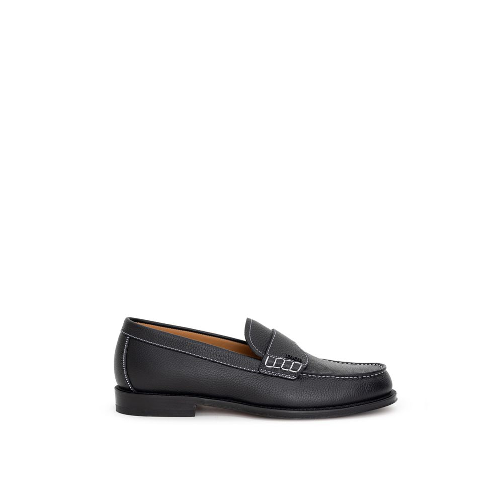 Dior Black Leather Loafer-Modeoutlet