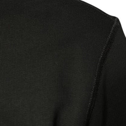 Dolce & Gabbana Army Green DG Crown Crew Neck Pullover Sweater