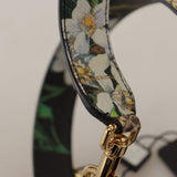 Dolce & Gabbana Beige Exotic Læder Krystals Reversible Skulder Strap-Modeoutlet