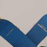 Dolce & Gabbana Beige Python Læder Floral Studded Skulder Strap-Modeoutlet