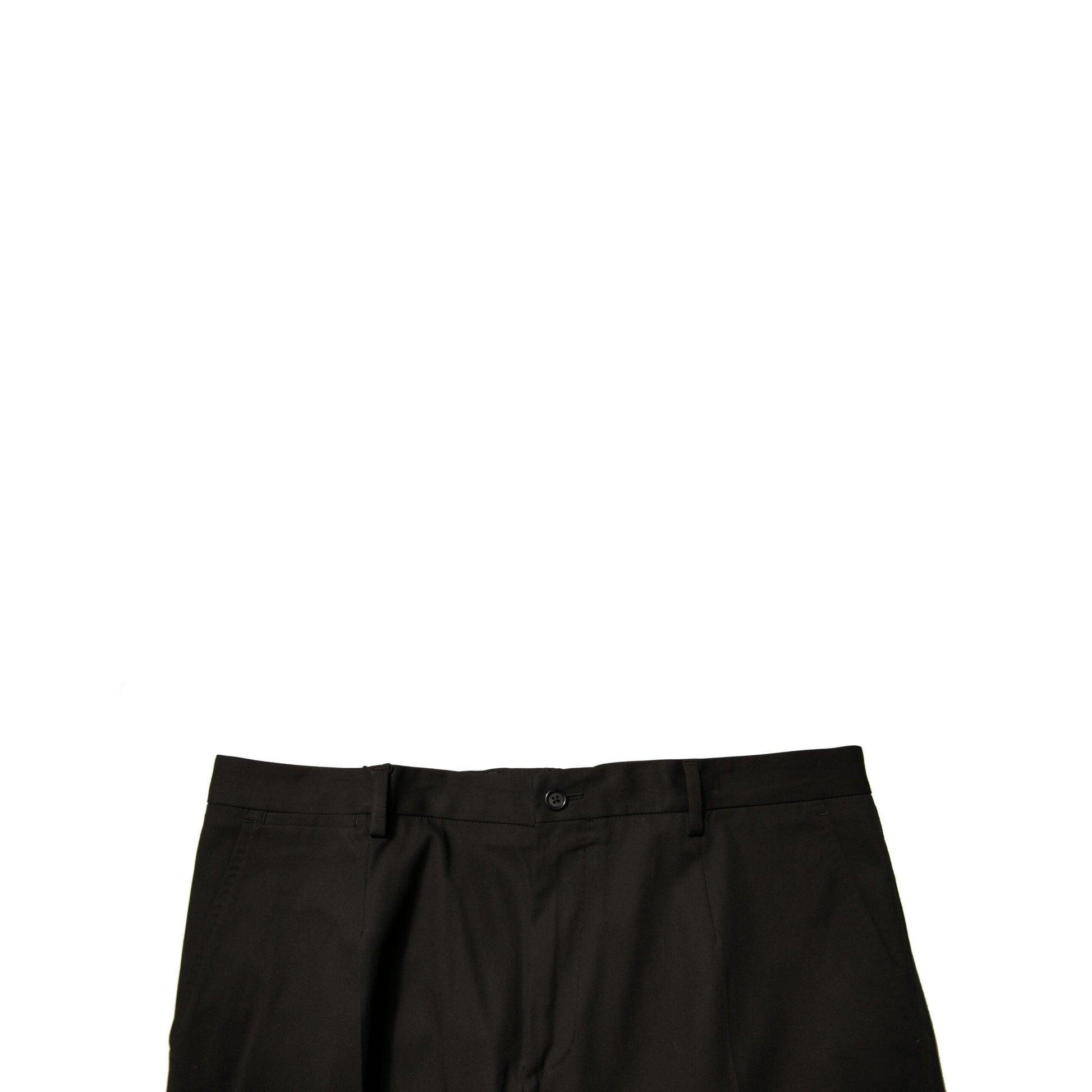 Dolce & Gabbana Black Cotton Men Cargo Casual Pants