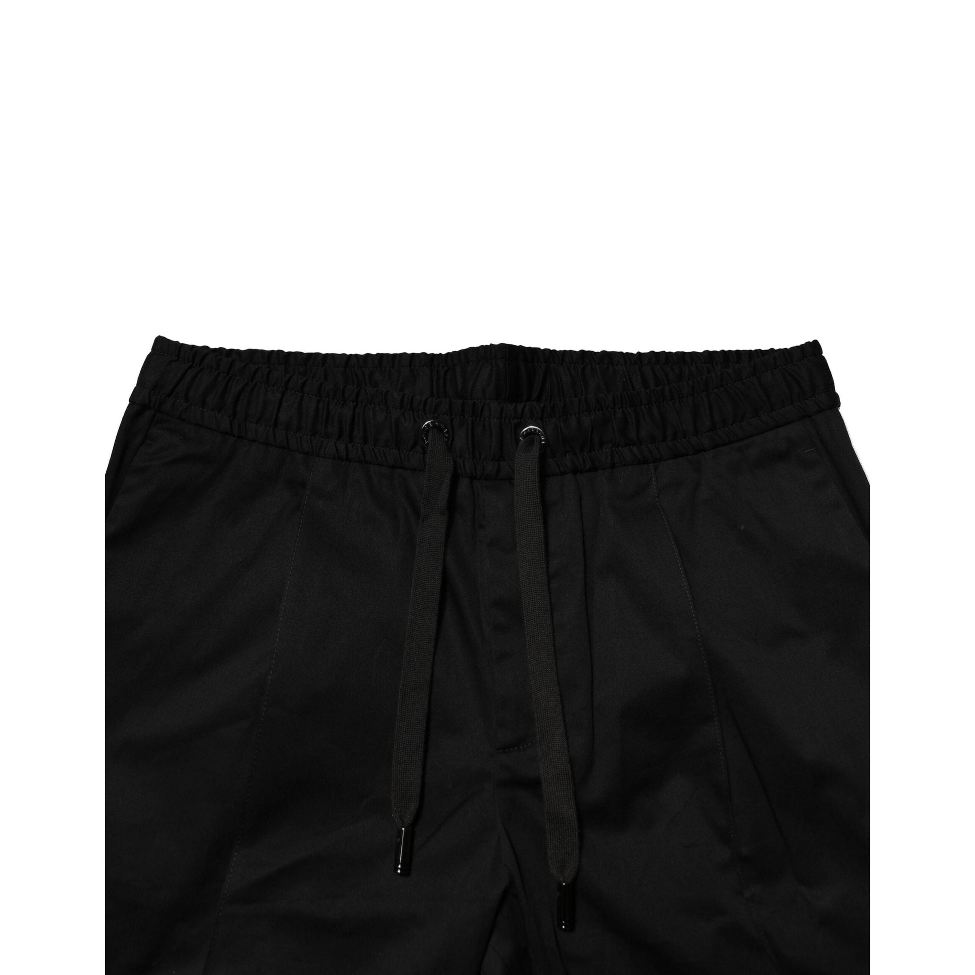 Dolce & Gabbana Black Cotton Mid Waist Jogger Pants