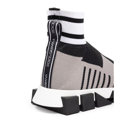 Dolce & Gabbana Black Fabric Sneakers