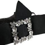 Dolce & Gabbana Black Hair Parrucchiera Crystal Headband Diadem-Modeoutlet