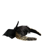 Dolce & Gabbana Black Hair Parrucchiera Crystal Headband Diadem-Modeoutlet