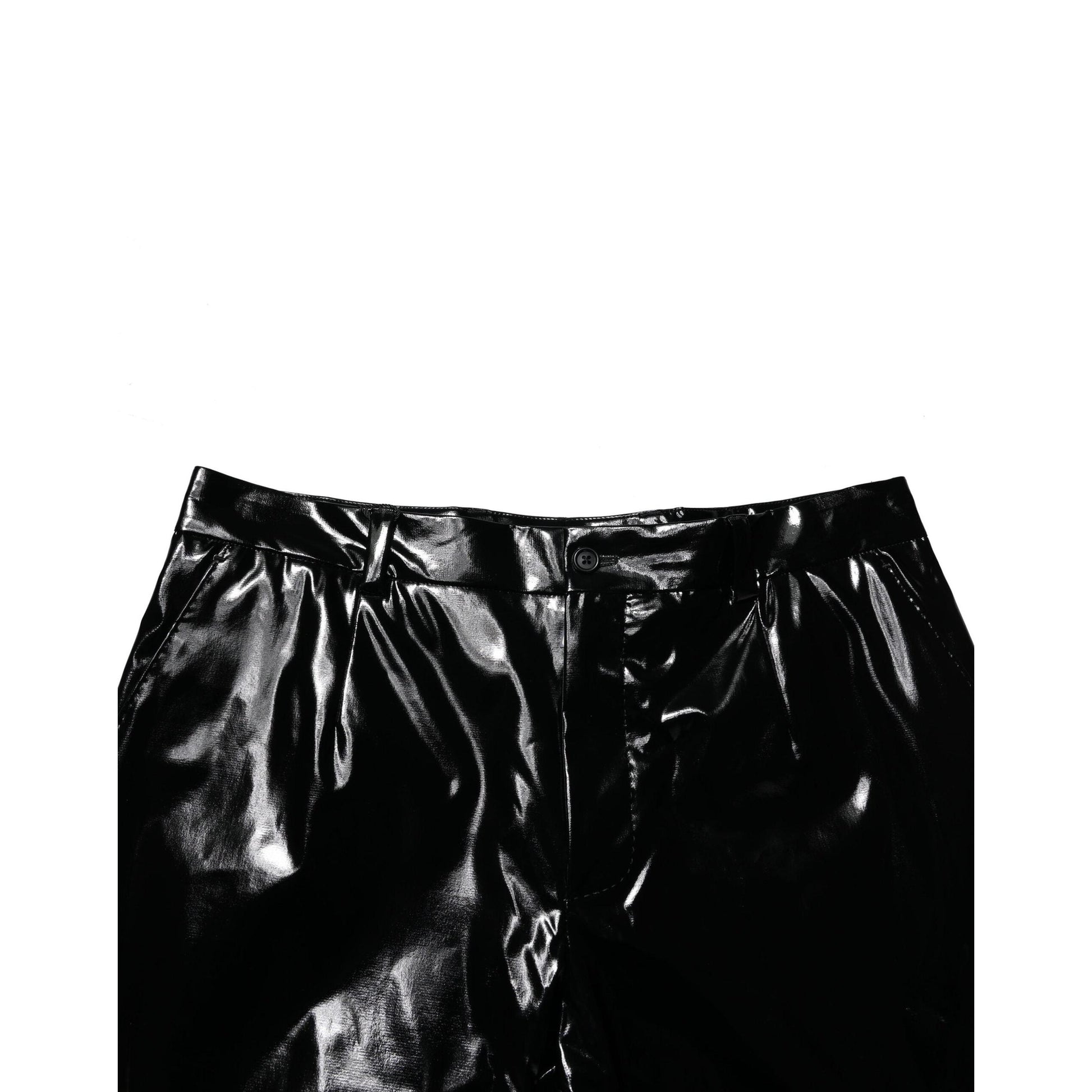 Dolce & Gabbana Black Nylon Straight Men Pants