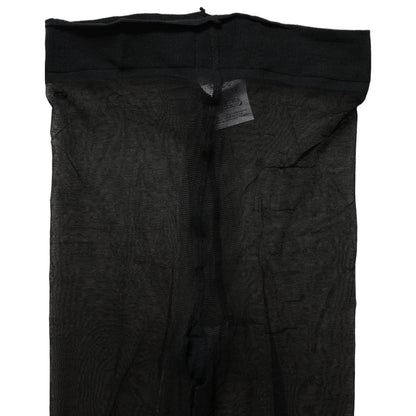 Dolce & Gabbana Black Nylon Tights Stocking Pantyhose Socks