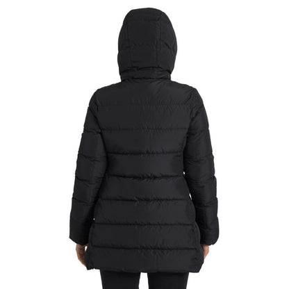 Dolce & Gabbana Black Polyester Hooded Reversible Jacket
