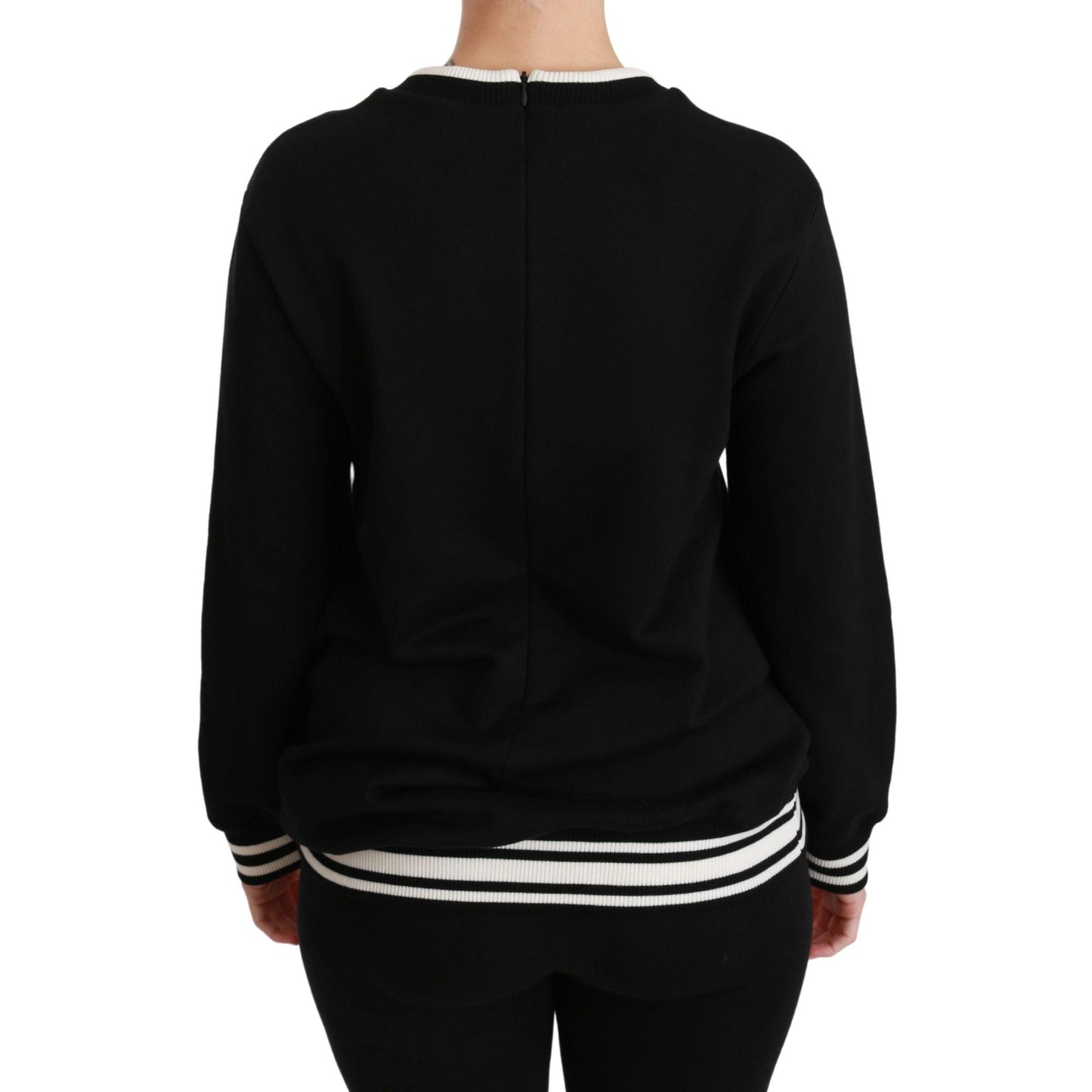 Dolce & Gabbana Black Rinascimento #DGmillennials Sweater