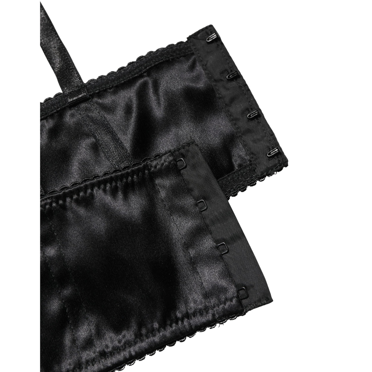 Dolce & Gabbana Black Semi-Pad Underwire Balconette Bra Underwear