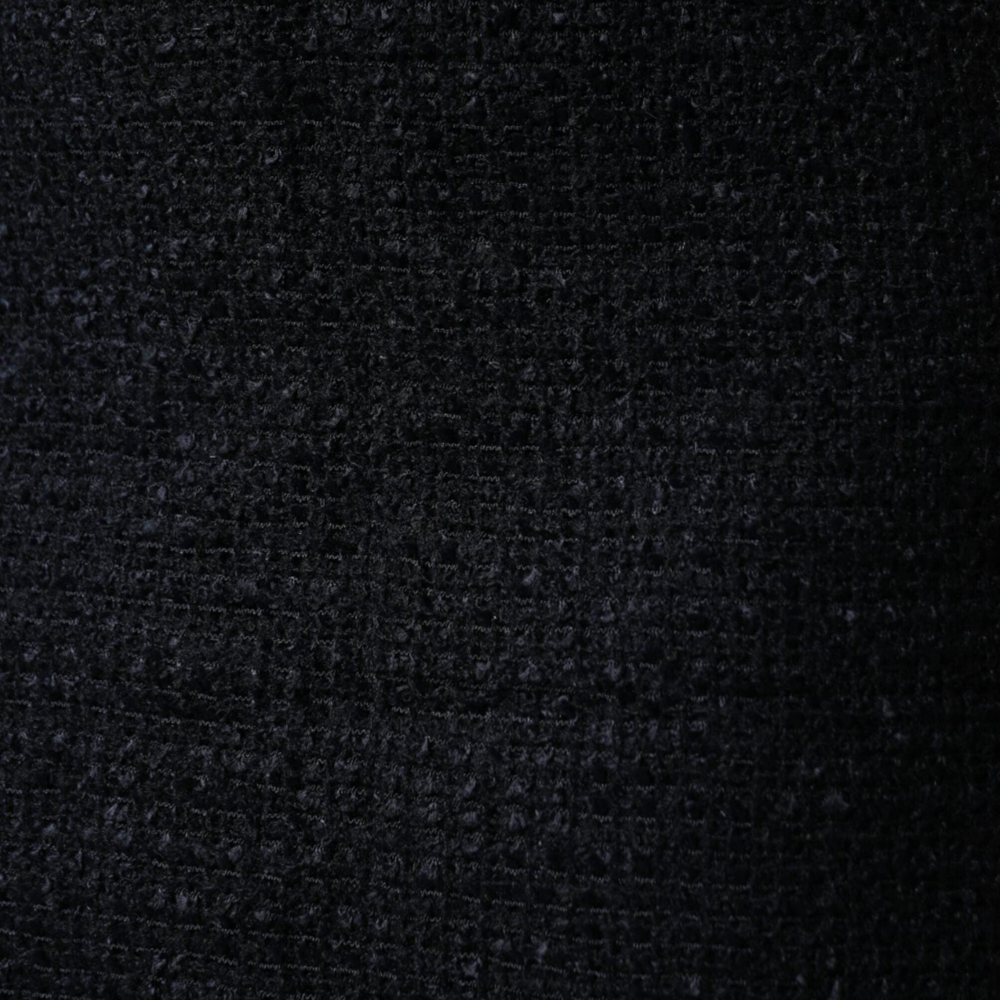 Dolce & Gabbana Black Virgin Wool Pencil Cut Midi Skirt