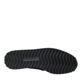 Dolce & Gabbana Black Woven Buffalo Leather Men Loafers Shoes-Modeoutlet