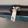 Dolce & Gabbana Blue Leather Cross Body Neck Strap Card Slot Phone Pocket