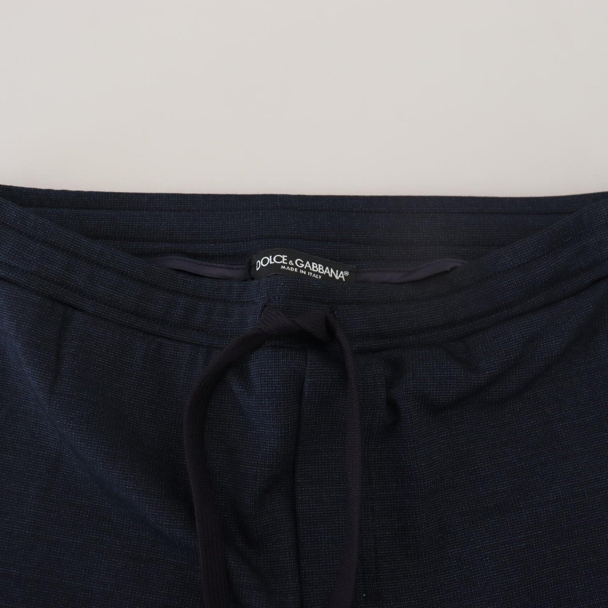 Dolce & Gabbana Blue Mens Sport Cotton Sweatpants Pants