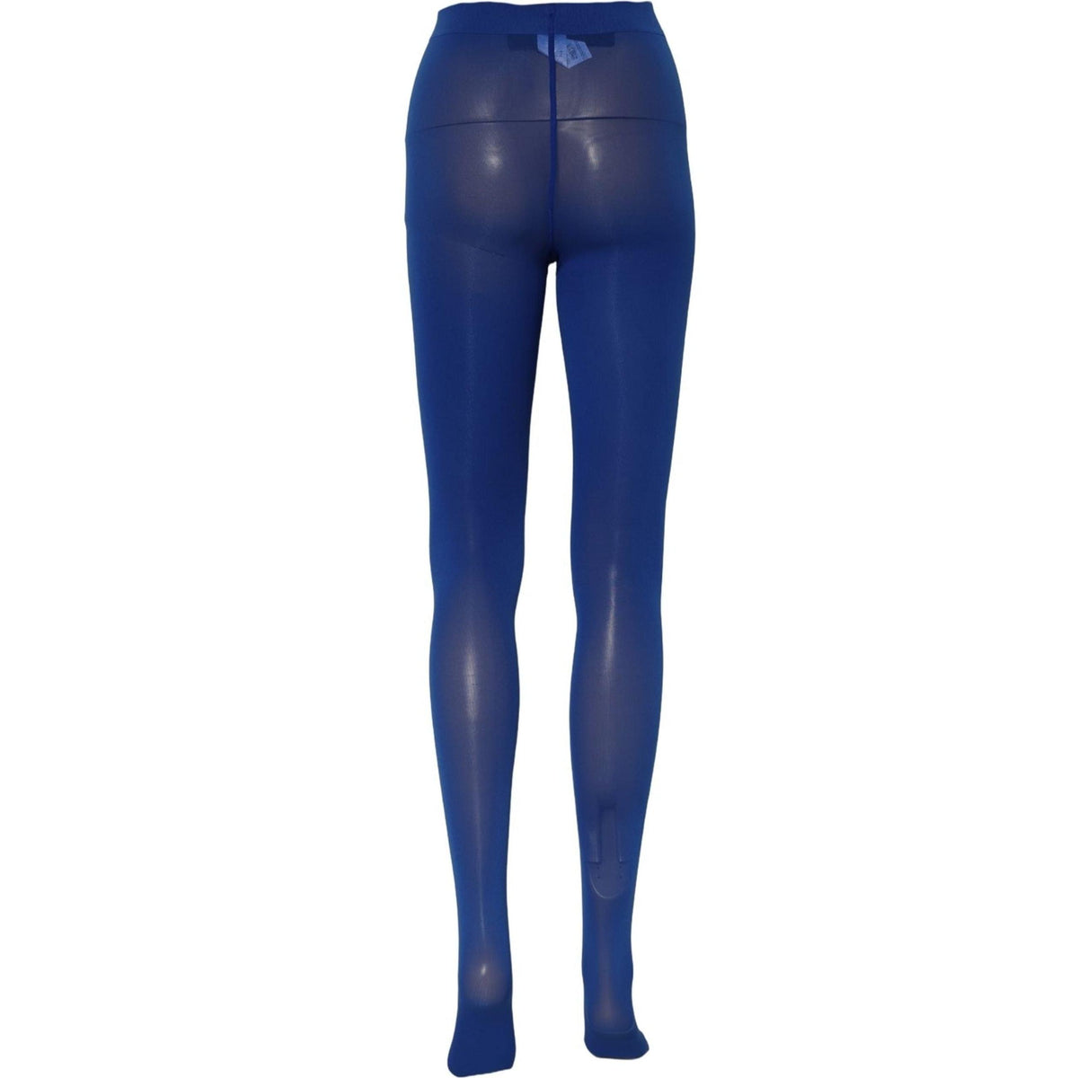 Dolce & Gabbana Blue Nylon Tights Stocking Pantyhose Socks